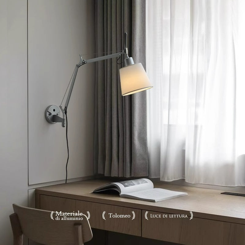 Wall lamp Bedroom bedside lamp Modern simple high-end light luxury Living room background wall Aisle decoration Zhongshan lamps E