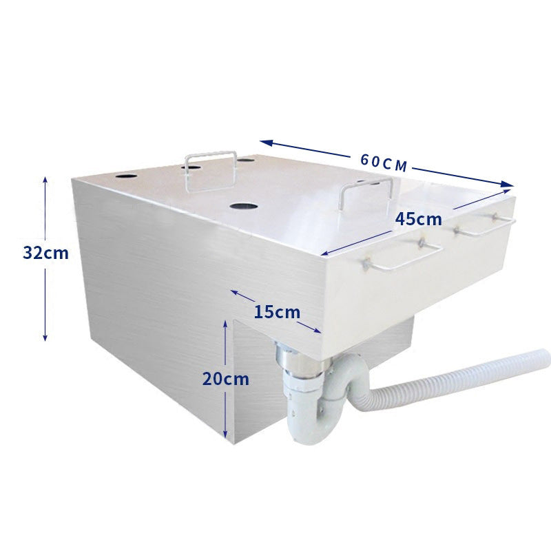 Dental technician gypsum sedimentation tank Dental gypsum filter Kitchen filter box Sewage treatment equipment