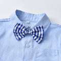export children's autumn outfit: gentleman's long-sleeved suit for baby boys, first birthday outfit, baby clothes, children's first birthday dress