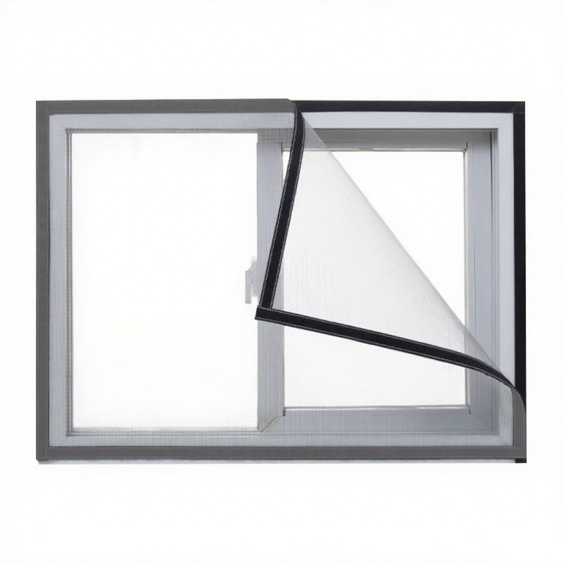 A complete set of window screens with velcro, thickened for home self-adhesive window patchwork curtains without punching holes