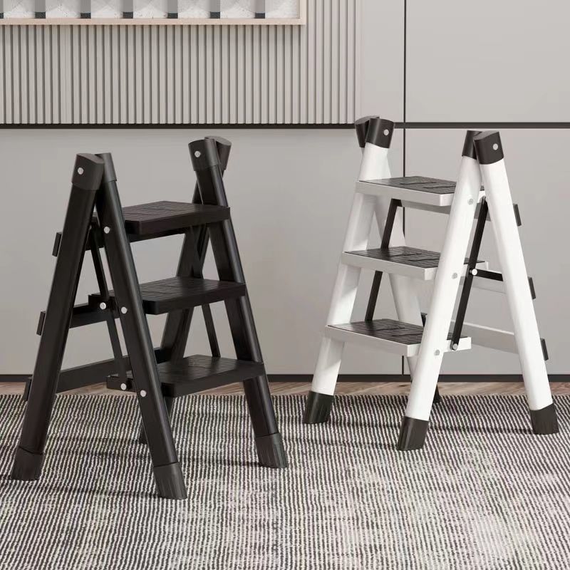 Ladder for homemultifunctional herringbone ladder foldable ladder stair stool small indoor extra thick flower stand thickened carbon steel