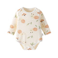 Long-sleeved khaki-snail [pure cotton]