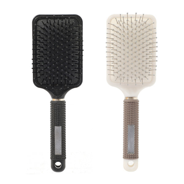 European and American  rubber-coated square plate air cushion comb massage Air cushion comb with square plat