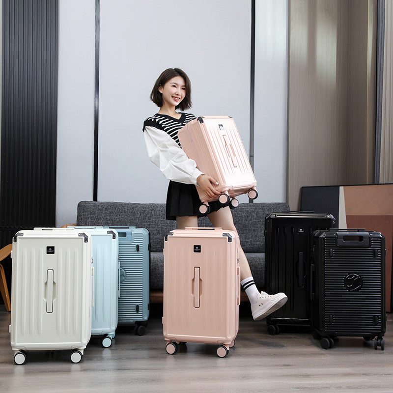 Large capacity thickened fashion luggage zipper 28 inch sports men's trolley case checked travel female silent universal wheel