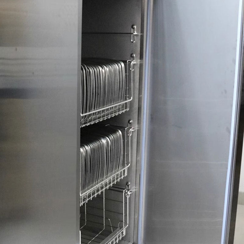 Bangxiang ml-3/2/1 commercial high-temperature hot air circulation disinfection cabinet for cafeteria dishes and bowls - stainless steel disinfection cabinet