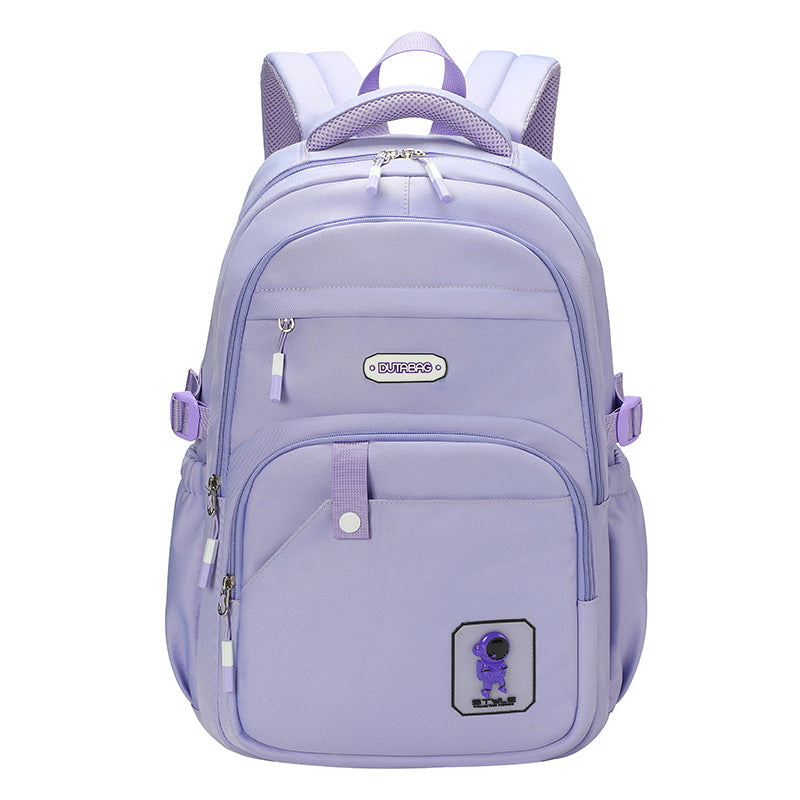 School bag for women, small, fresh, simple and lightweight backpack, large capacity, college student campus backpack 15.6 inch computer bag