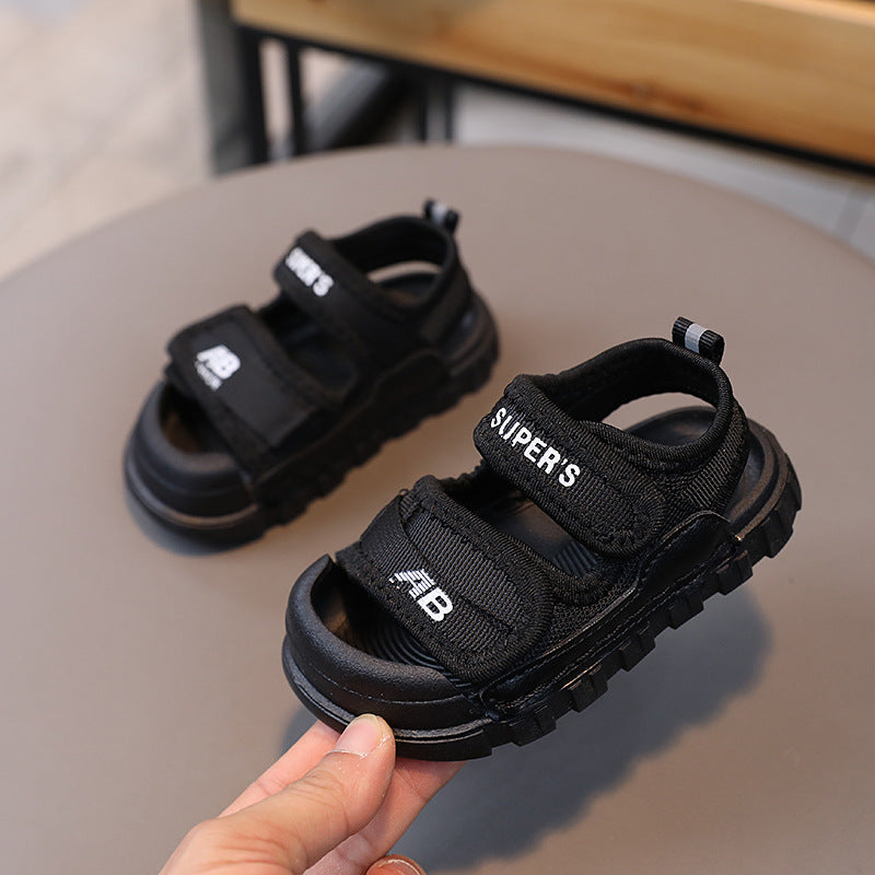 Summer kids' sandals  new trendy styles: toddler boys' beach sandals, athletic girls' soft-soled non-slip children's shoes