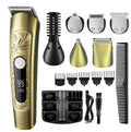 all-in-one electric hairdresser suit full body washable for home digital display full body washable nose hair shaving styling