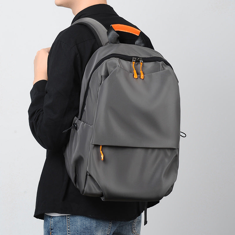 School bag men's new fashion trend large capacity travel backpack female high school student college student casual backpack