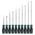 Baolian one-word strong magnetic screwdriver with heart-piercing screwdriver, thickened cross screwdriver suitlong flat-tipped plum blossom screwdriver