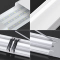 Super bright led strip light energy-saving fluorescent lamp complete all-in-one strip office lamp for home three-proof purification lamp tube
