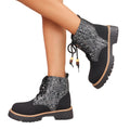 new arrival: plus-size women's boots for cross-border e-commerce – fleece-lined square heel martin boots, wholesale women's casual ankle boots for autumn/winter