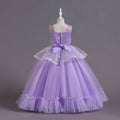 Amazon's new children's dress: patchwork princess gown for girls - high-end, stylish, perfect for hosts, performances, and evening events