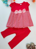 Export original order baby girl spring summer bowspure cottontops gauze skirt butt curtain pure cotton baby pants suit