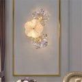French chic wall sconce - modern minimalist bedside lamp for living room accent wall, designer new arrival