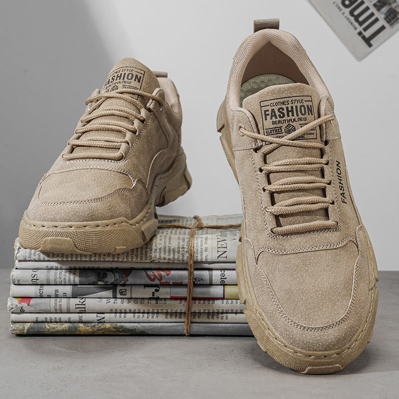 Workwear men's shoes 2026new arrivalspring sneakers trendy shoes lightweight non-slip construction site work abrasion resistant breathable labor protection shoes for men