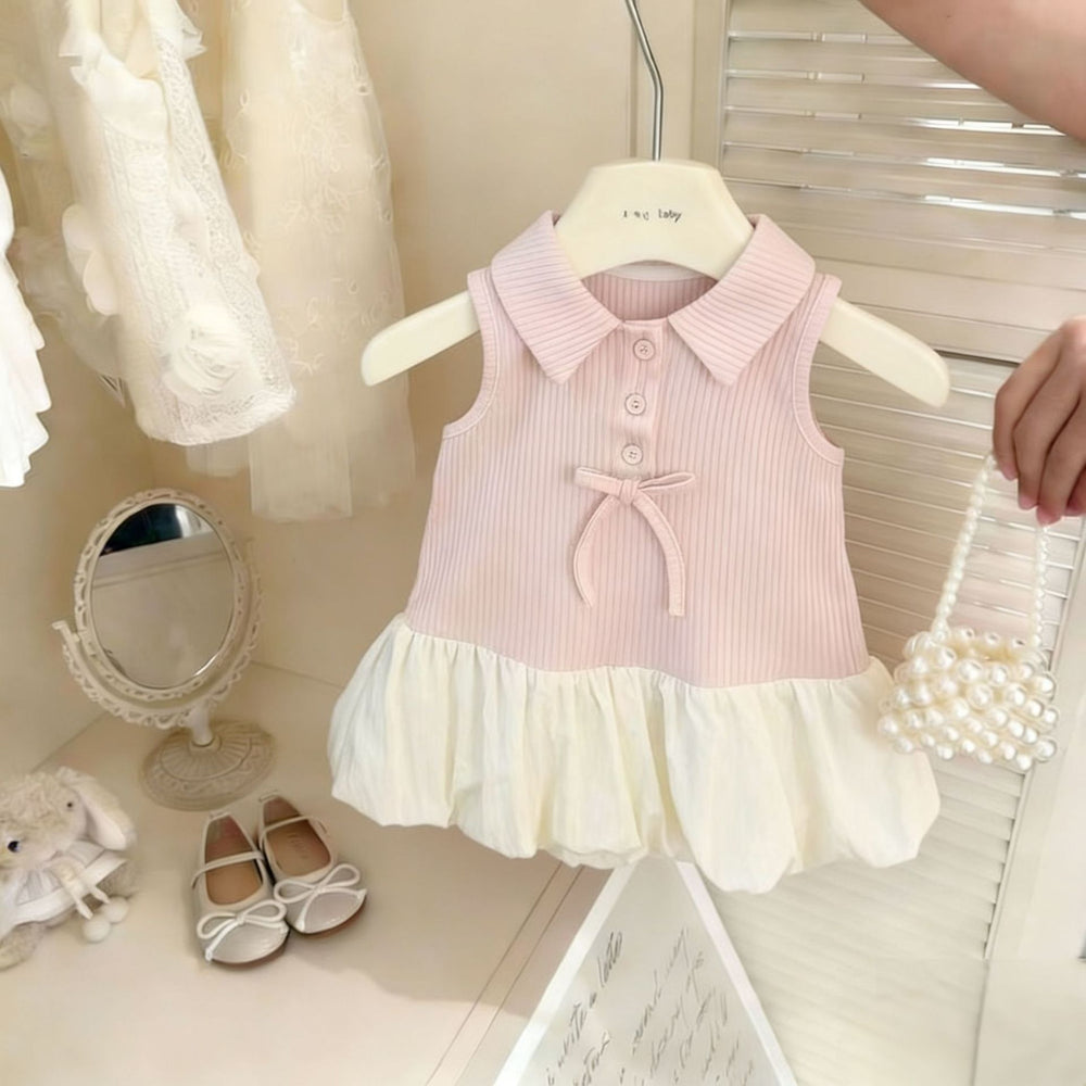 Korean style versatile little girl spring dress - baby spring/summer gentle, whitening, cute, sweet, stylish, and easy to match