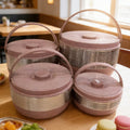 4pcs big size food warmer cross-border foreign trade large capacity insulated lunch box 3l-6l-9l-12l