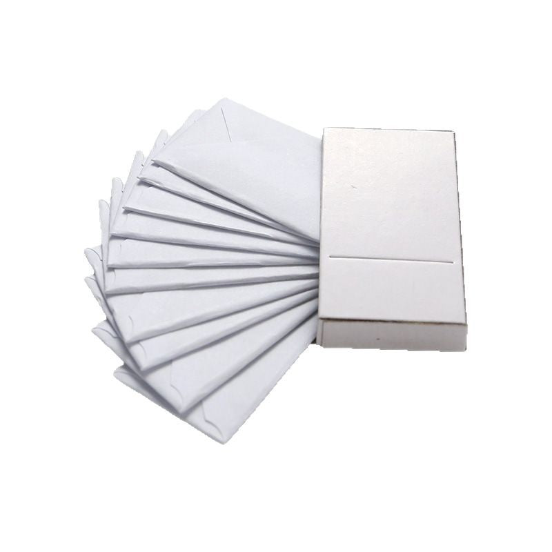 Thickened manual razor blade bread beauty scraping pig hair double-sided blade white blade wordless cutting blade factory wholesale