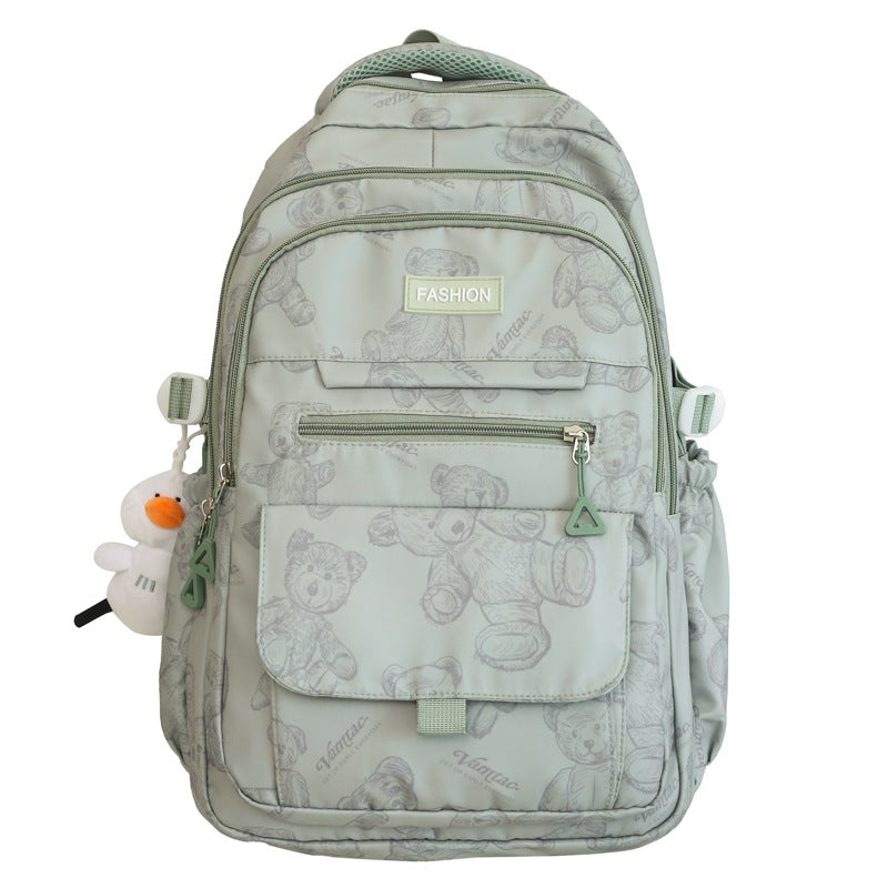 New high school students large-capacity student backpack schoolbag travel computer backpack business leisure backpack
