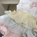 【summer clearance with free shipping】girls' tank dress -  summer new korean style kids' chic t-shirt dress