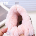 Vancahao girls' thickened warm snow boots,  winter new collection, boys' black cotton shoes, versatile ankle boots for kids