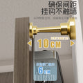 Over-the-door hook, double-layer over-the-door hanger, no-drill bedroom door hook, over-the-door organizer, creative over-the-door hook