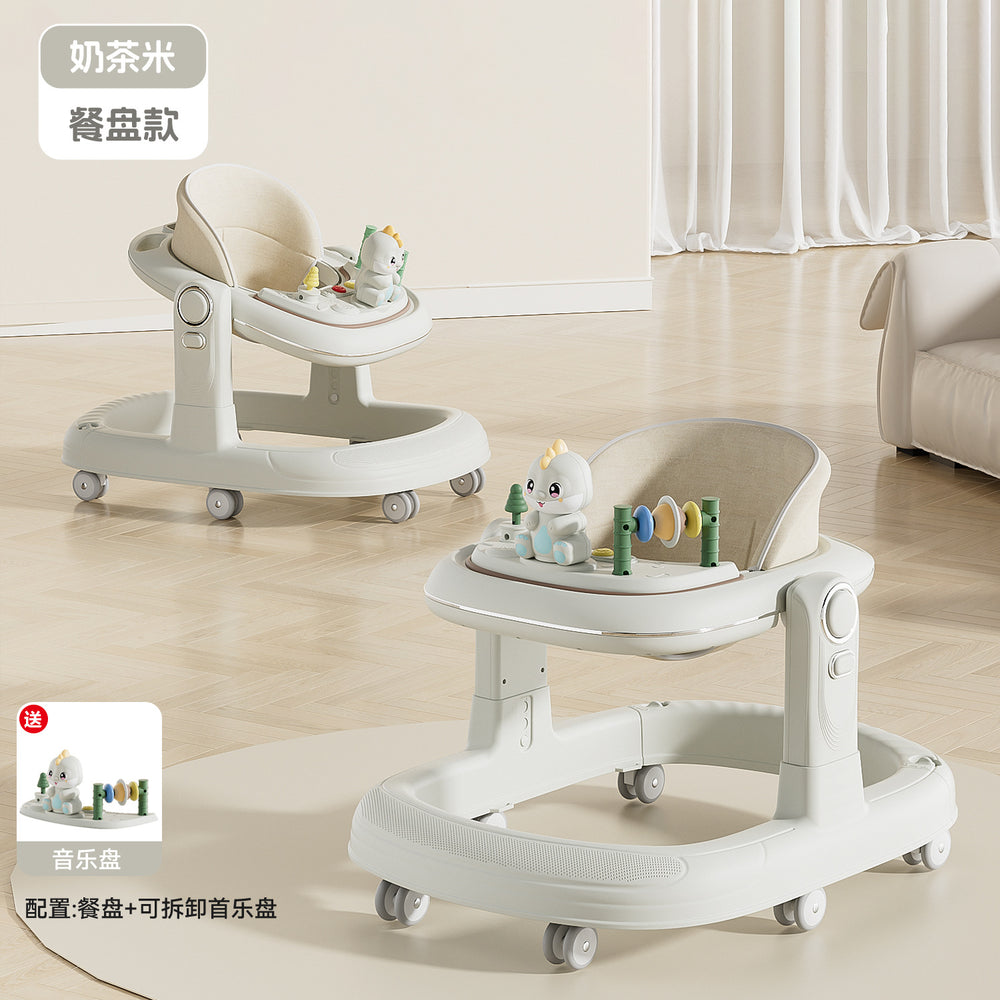 2025 baby walker - anti-o-leg, multifunctional, foldable, for infants 6-18 months, suitable for first walkers