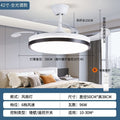 Voice-activated invisible fan light - eye-care full spectrum - living room, dining room, bedroom - variable frequency ceiling fan light - electric fan chandelier