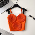 Commuting style silmslimming looksense of design camisole women's summerstylisheasiest for matchpatchwork designeleganttops