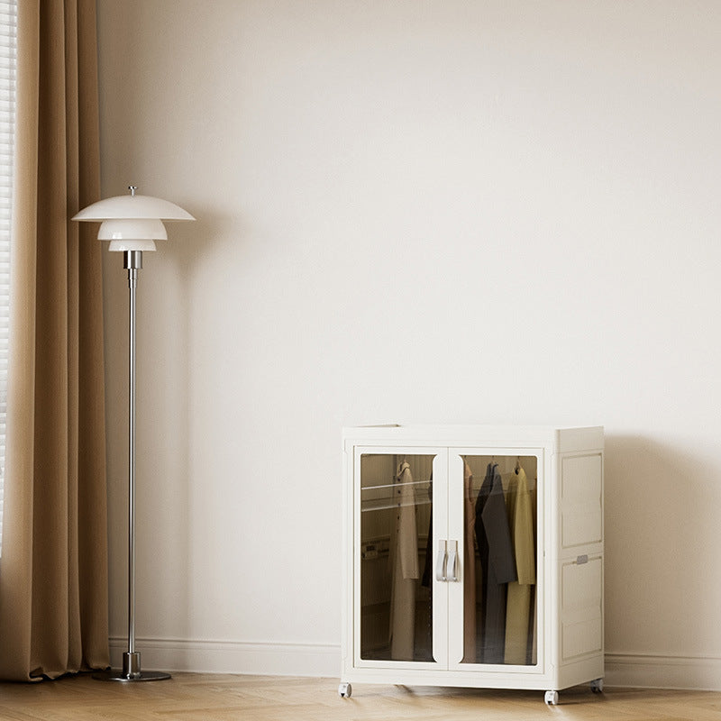 Children's Wardrobe Bedroom Household Storage Cabinet Baby Storage Box Toy Clothes Storage Box Plastic Folding Locker