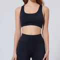 European and american new style running sports vest women's shockproof support cross yoga bra breathable high-intensity sports underwear