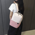 New spring outing backpack: fresh color combinations, small bag, perfect for middle and high school students, college students, everyday commuting, lightweight, breathable, and color block design