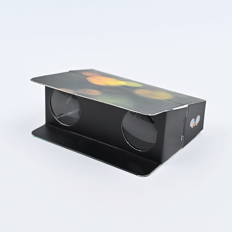 DIY paper homemade binoculars, kindergarten primary school students new technology small production material package educational toys