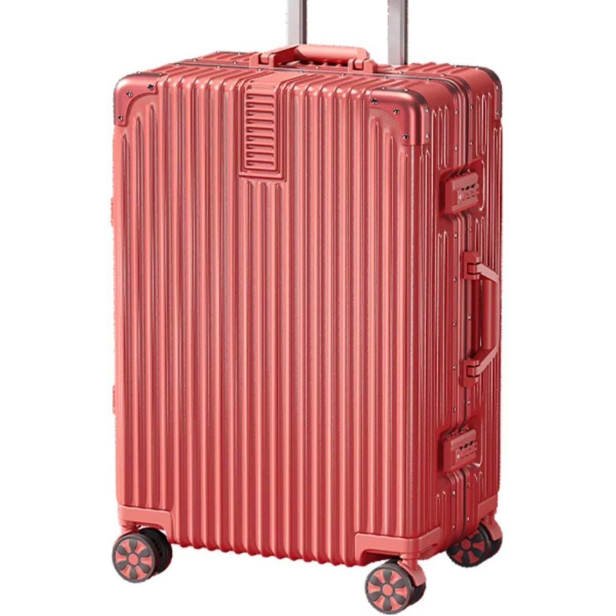 Marriage suitcase Women's 20-inch dowry trolley case Red box Bridal dowry case Large capacity password box