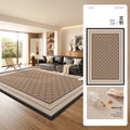 Carpet living room medieval style classysense retro no-wash wipeable waterproof anti-fouling sofa coffee table floor mat stain-resistant carpet