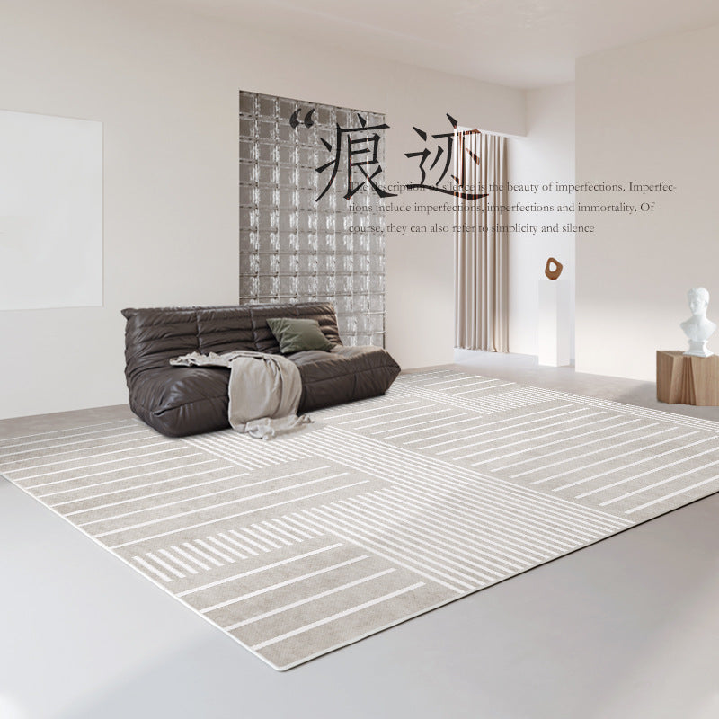 Distributed carpet living room accessible luxuryclassy crystal velvet bedroom bedside blanket coffee table sofa floor mat large area full paving