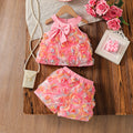 summer cross-border girls' french chic luxury style wavy mesh design fashion two-piece skirt set