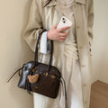 2025 autumn new arrival: large capacity commuter shoulder & crossbody tote bag - vintage oil wax leather handbag, premium women's bag
