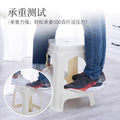 Extra thick matte plastic stool for home use, adult thickened dining table stool, large seat, bbq stall high stool for commercial use