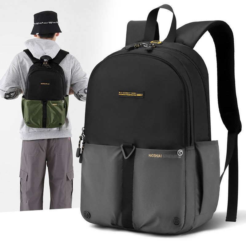 New Outdoor Travel Backpack Fashion Men's Backpack Business Computer Laptop Backpack Student Bag Sports Bag