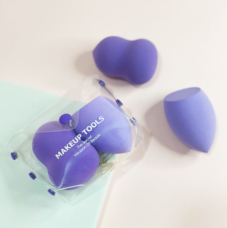 Dazzling radiance beauty sponge - ultra-soft cushion makeup sponge, wet & dry dual-use, makeup tool, powder puff, setting powder applicator