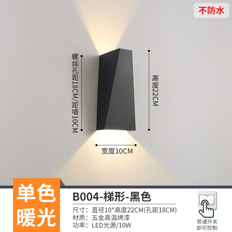 The whole network low-cost led corridor aisle entrance light new Nordic stairs balcony bedroom bedside background wall wall lamp