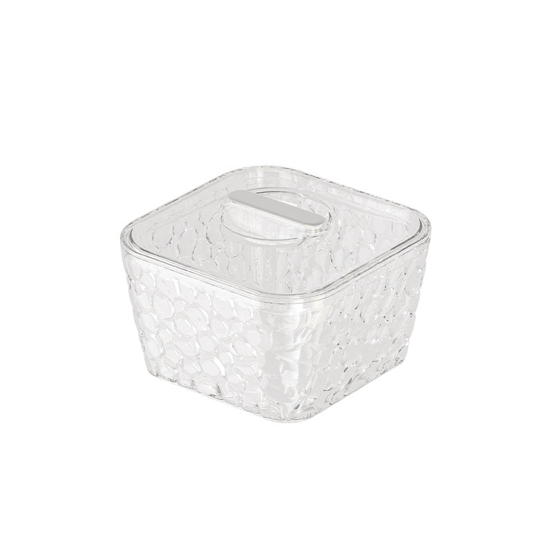 Dopamine Storage Box Children's Rubber Band Hand Ornament Box with Lid Girls' Hair Rope Box Hairline Clip Accessories Storage Box