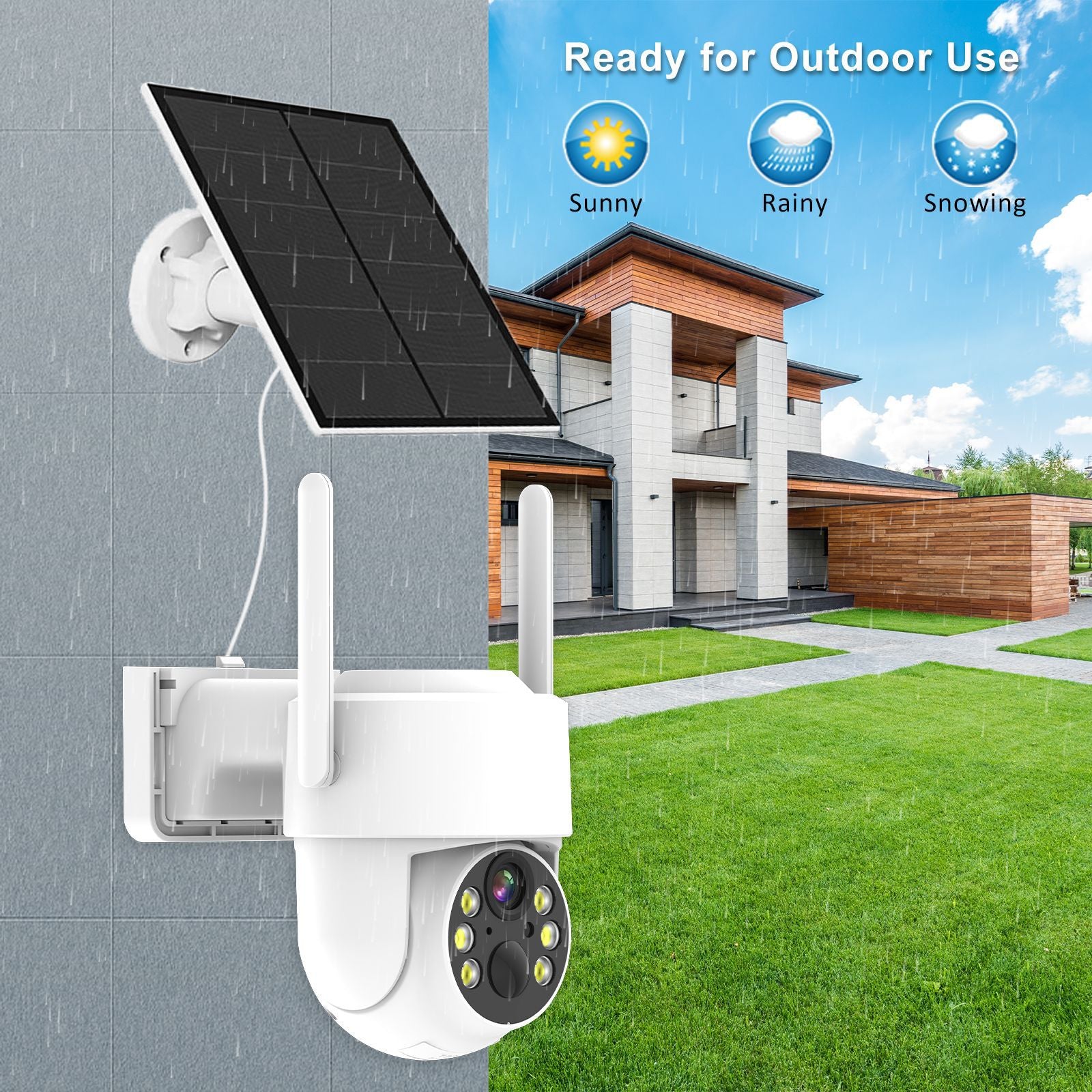 Factory direct sales 4G battery camera outdoor waterproof solar power supply surveillance camera   explosion