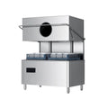 Zaoboshi commercial dishwasher double tank double frame flip-top fully automatic double pump type stainless steel dishwasher package installation