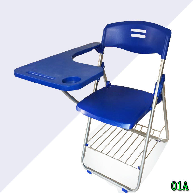 Class increase with writing board training chair folding conference chair student table chair institution teaching writing integrated chair