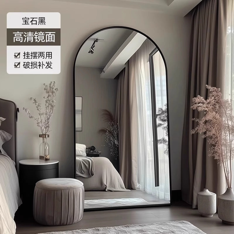 Luxury & high-end full-length mirror - freestanding, wall-mounted, perfect for home, bedroom, or trendy fashion boutiques. ideal for try-ons and styling