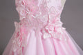 New arrival: girls' formal dress - 3d floral princess gown for girls, elegant and grand style, perfect for proms and performances