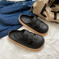 Baotou sandals for women, super popular beach half slippers, clogs for women, summer style, outwearplaid breathable style